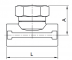 Oala condens termodinamica fara filtru, din inox, filete int. G 1/2&QUOT;, PN 63