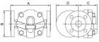 Oala condens cu flanse PN 16, 3/4&QUOT; (DN20), ΔP=10 bar max.