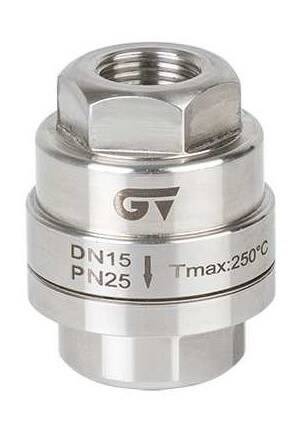 Oala condens termostatica si aerisire, filete interioare, din inox, PN 25
