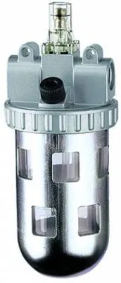 Lubrificator cu pahar policarbonat, protectie pahar si vizor PA, seria Heavy Duty