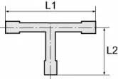 Conector T - Alama