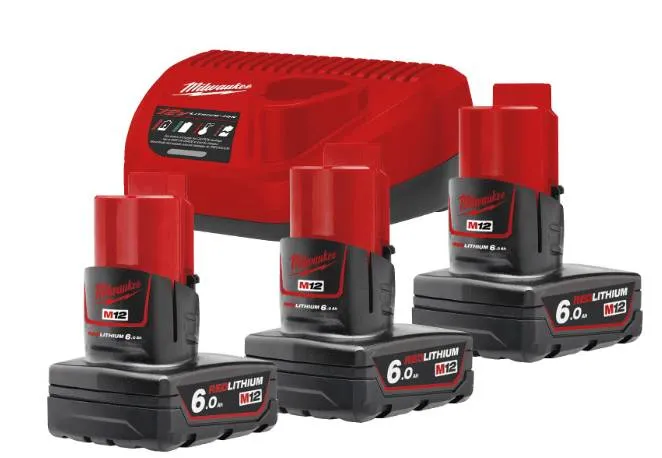 Pachet NRG M12 6.0 Ah - M12 NRG