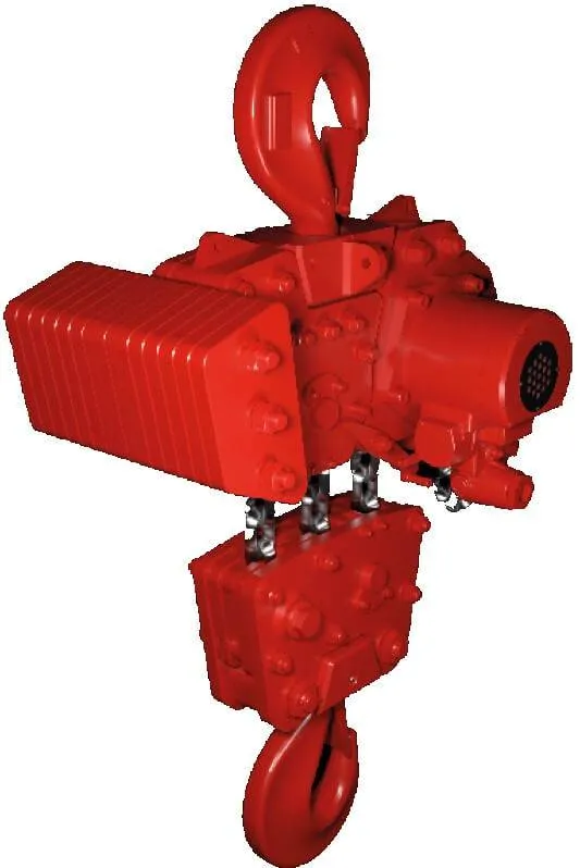 Palan pneumatic seria TMH 37.500 kg