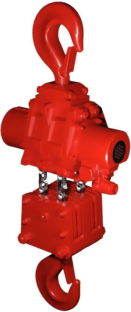 Palan pneumatic seria TMH 60.000 kg