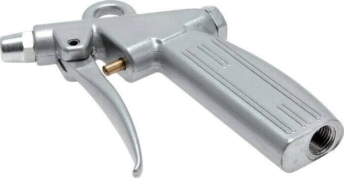 Pistol aer din aluminiu cu duza amortizor zgomot