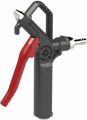 Pistol aer profesional din plastic, duza standard, adaptor furtun 6 mm in partea superioara