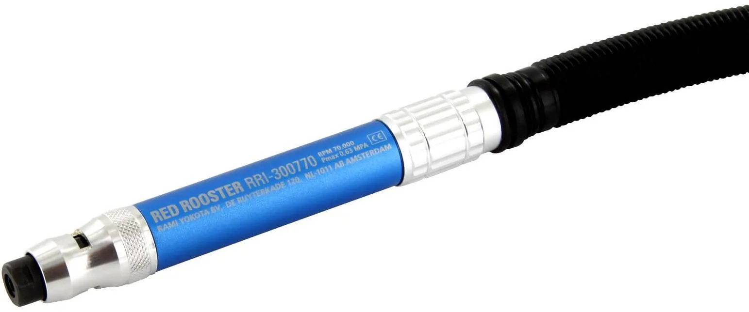 Polizor pneumatic drept, putere 0,09 kW, 70000 rot/min