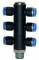 Ramificator T triplu push-in cu filet conic exterior etansat cu PTFE, standard, R 1/2&QUOT; - 12 mm