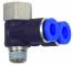 Cupla Y rotativa cu 2 conexiuni push-in 8mm si filet int. G 1/4&QUOT; / ext. R 1/4&QUOT;, POM/alama