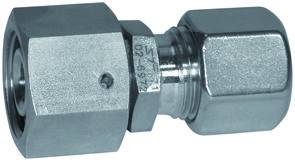 Reductie, piulita M 16x1,5, tub Ø10mm-8mm, 315bar, inox 1.4571
