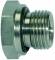 Reductie cu filet exterior G 3/4&QUOT; - interior G 3/8&QUOT;, etansat cu o-ring, scurta, inox 1.4571