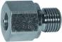 Reductie cu filet exterior G 1/4&QUOT; - interior G 1/8&QUOT;, etansat cu o-ring, lunga, otel galvanizat