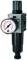 Filtru regulator cu pahar metalic, manometru standard, seria Future Mini