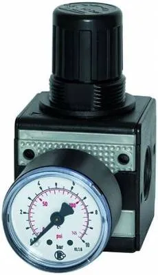 Regulator presiune de precizie, manometru inclus, seria Multifix