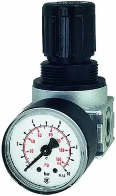 Regulator presiune cu furnizare de presiune constanta, manometru inclus, seria Multifix Mini