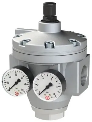 Regulator de presiune inalta cu 2 manometre