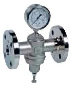 Regulator presiune abur - conexiune cu flanse