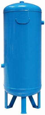 Rezervor aer comprimat vertical, albastru, 50L, 15 bar, CE 105/2009