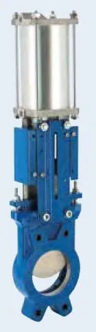Robinet cutit - actionat pneumatic - etansare NBR