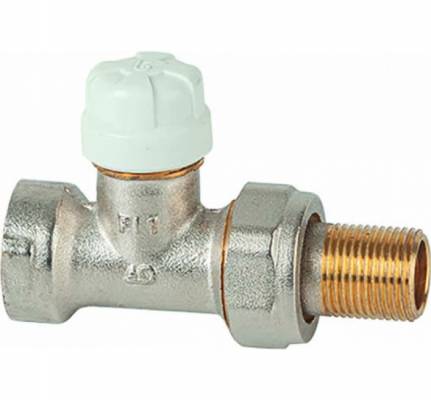 Robinet drept ajustabil, pentru teava otel fara sistem GE, filet 3/8&QUOT;, PN 10