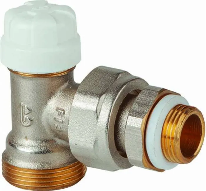 Angle lock shield valve for pipe with GE System