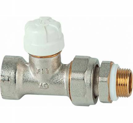 Robinet drept ajustabil, pentru teava otel cu sistem GE, filet 3/8&QUOT;, PN 10
