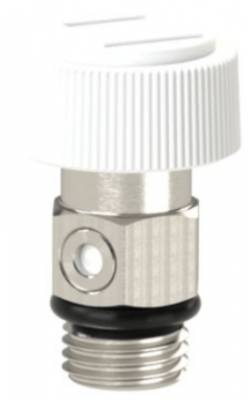 Robinet cu ventil, alama cromata, filet exterior G 1/8, 10 bar