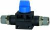 Robinet cu 2 filete conice exterioare etansate cu PTFE