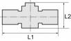 Robinet 3/2 cuple push-in