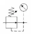 Regulator presiune din Inox, pentru medii lichide, fara manometru