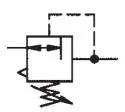 Regulator presiune cu furnizare de presiune constanta, include manometru, seria Heavy Duty