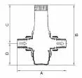 Regulator presiune pentru apa potabila, testat DVGW conform EN 1567