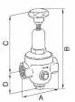 Regulator presiune DRV 225, presiune mare