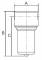 Filtru din inox 1.4404, 50 µm, G 1/4, 900 l/min