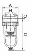 Filtru special cu pahar policarbonat, seria Heavy Duty