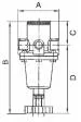 Regulator presiune cu manometru, seria Heavy Duty