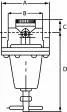 Regulator presiune cu furnizare de presiune constanta, include manometru, seria Heavy Duty