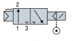 Distribuitor vacuum - 3 canale