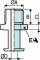 Conector cu adaptor - filet exterior G 1/4