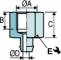 Conector cu filet interior G 1/4