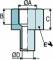 Conector cu filet exterior G 1/8