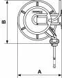Derulator furtun dublu sudura - cuple siguranta ISOFLAM