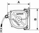 Derulator furtun aer comprimat - furtun poliuretan / pvc