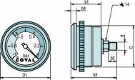 Manometru Vacuum seria VAF111
