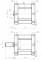 Cilindru compact simpla actiune magnetic - arc frontal, Ø125 - 250