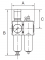 Grup preparare, 2 piese, pahar policarbonat, manometru compact, seria Future Mini