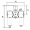 Grup preparare, 3 piese, pahar metalic, manometru compact, seria Future Mini