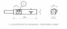 Senzor magnetic tip Reed (2 fire), 2 m