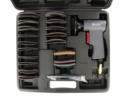 Trusa mini-slefuitor pneumatic disc 75mm - 0,3 kW - 15000 rot/min