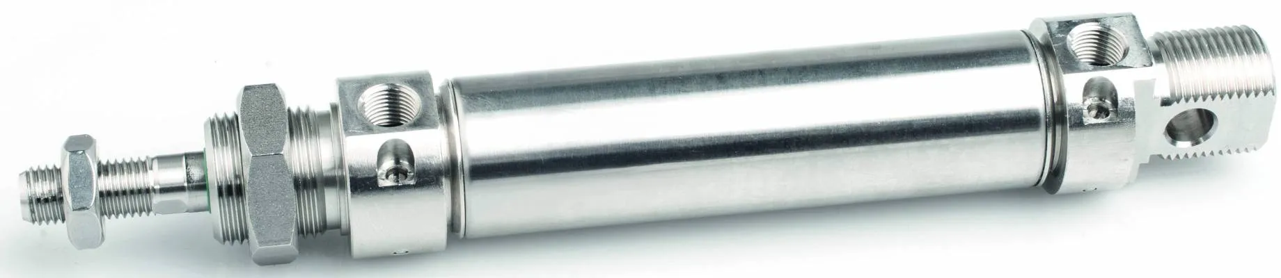 Micro cilindru inox dubla actiune magnetic